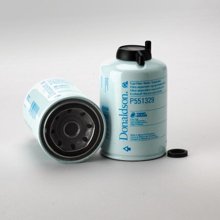 Fuel Filter, Water Separator Spin-On Twist&Drain,P551329